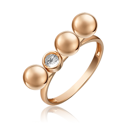 

Кольцо из золота р. 17,5 PLATINA jewelry 01-5510-00-201-1110, топаз, 01-5510-00-201-1110