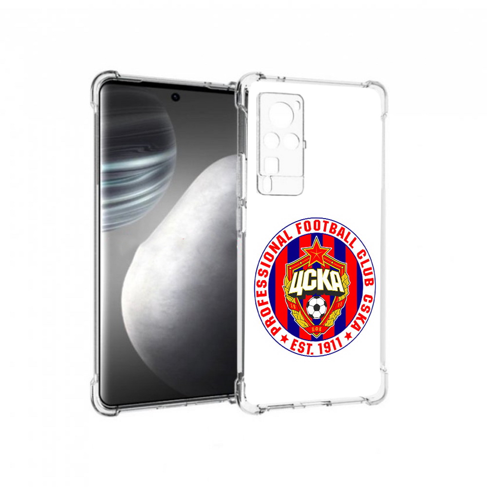 

Чехол MyPads Tocco для Vivo X60 pro ФК ЦСК логотип (PT226972.385.178), Прозрачный, Tocco