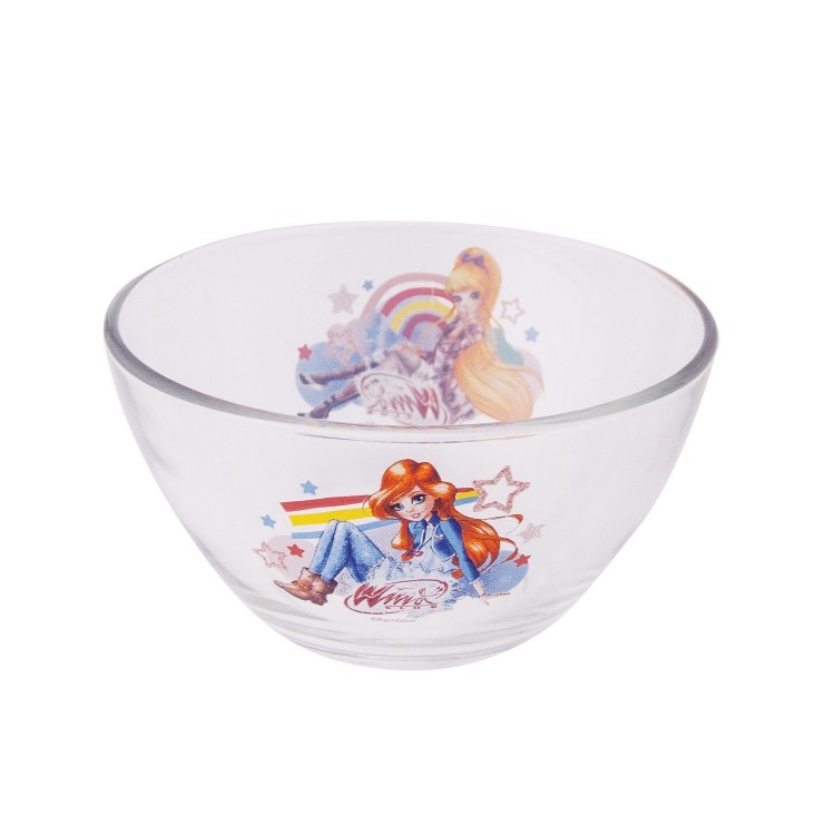 Салатник Winx Club Дизайн 1, 12,5  см., стекло Stor 292554