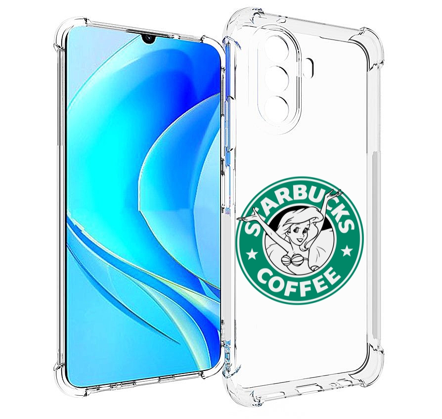 

Чехол MyPads старбакс-кофее для Huawei Nova Y70 / Nova Y70 Plus (MGA-LX9N), Прозрачный, Tocco