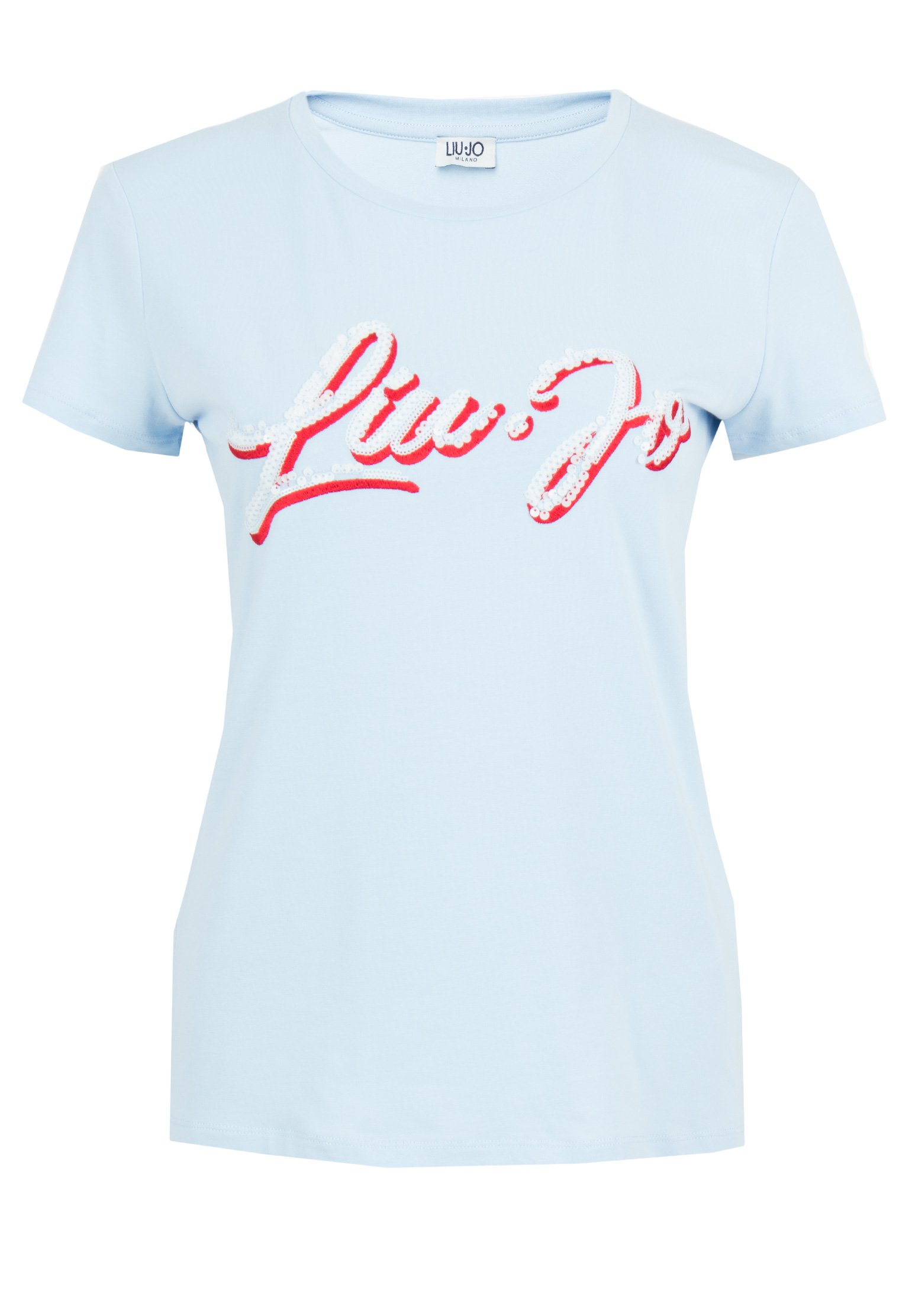 

Футболка женская Liu Jo 113589 голубая XS, 113589