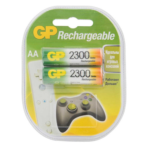

AA Аккумулятор GP 230AAHC, 2 шт. 2250мAч