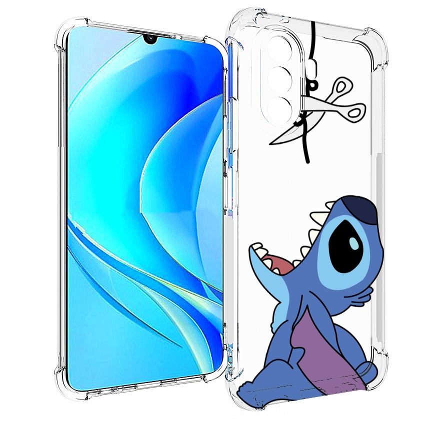

Чехол MyPads стич-с-ножницами для Huawei Nova Y70 / Nova Y70 Plus (MGA-LX9N), Прозрачный, Tocco