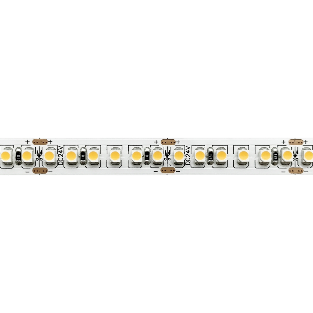 фото 5м. светодиодная лента белого цвета 4000к, 14,4w, 24v, 60led, ip20 st luce st016.414.20