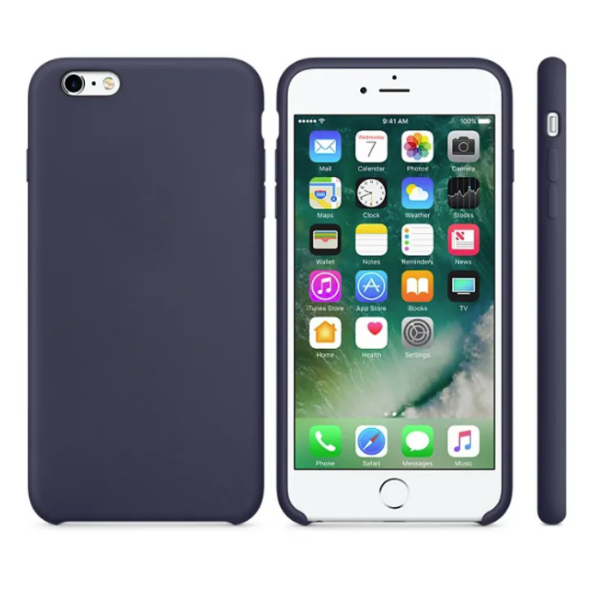 фото Чехол silicon iphone 6 case синий nobrand