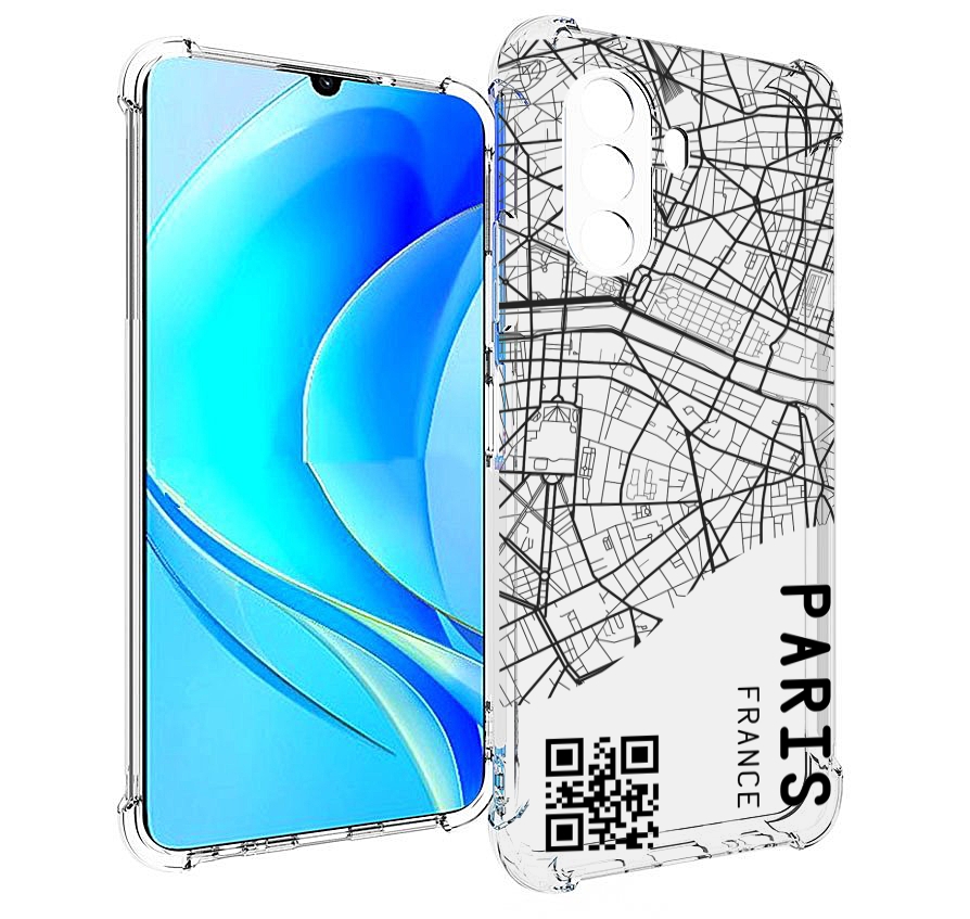 

Чехол MyPads схема-париж для Huawei Nova Y70 / Nova Y70 Plus (MGA-LX9N) / Huawei Enjoy 50, Прозрачный, Tocco