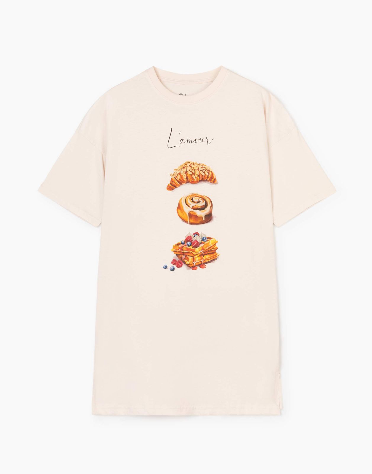 Ночная сорочка женская Gloria Jeans GSL002499 молочный S170 1399₽