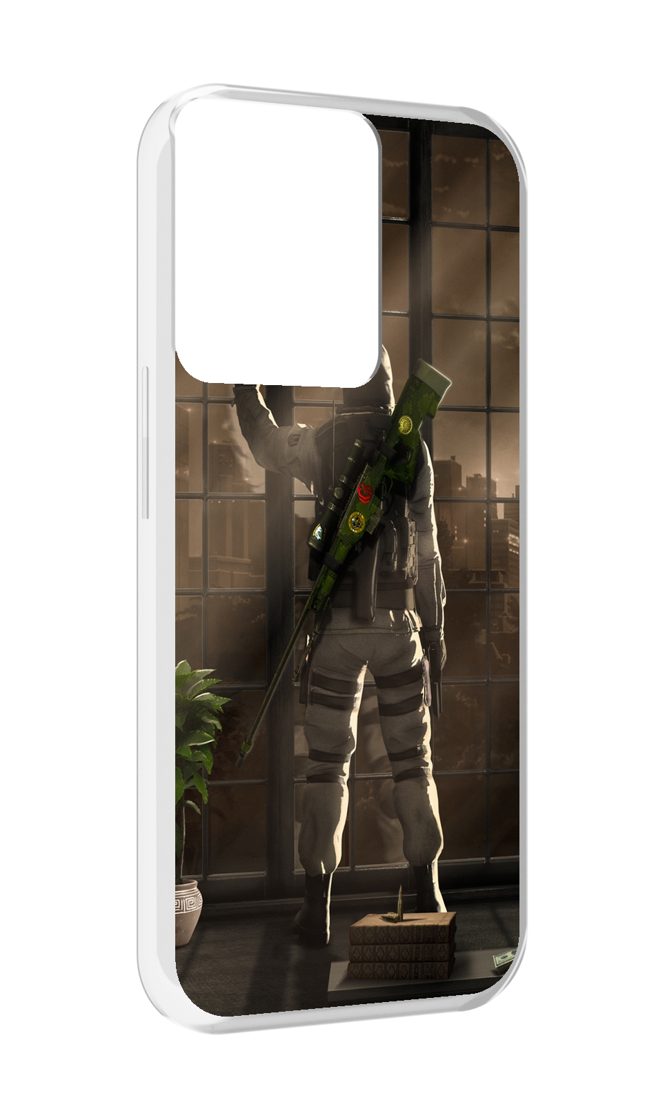 

Чехол MyPads Контр-Страйк-в-дыму для OPPO Reno 8, Прозрачный, Tocco