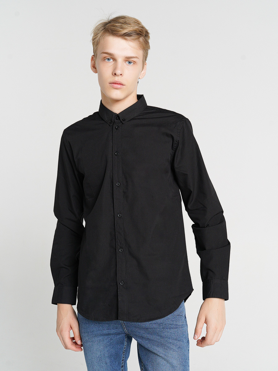 

Рубашка мужская ТВОЕ A6699 черная XL, A6699