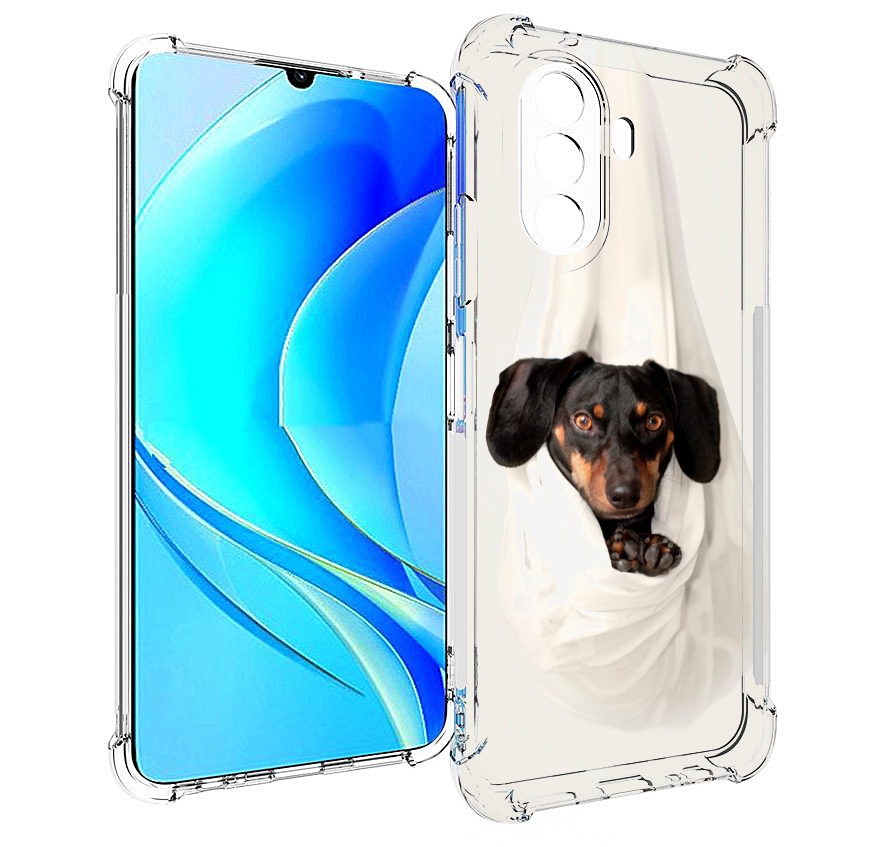 

Чехол MyPads такса собака для Huawei Nova Y70 / Nova Y70 Plus (MGA-LX9N) / Huawei Enjoy 50, Прозрачный, Tocco