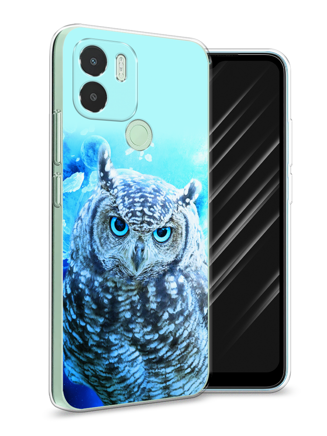 

Чехол Awog на Xiaomi Redmi A1+/A2+ "Сова арт 7", Синий;голубой, 318550-1