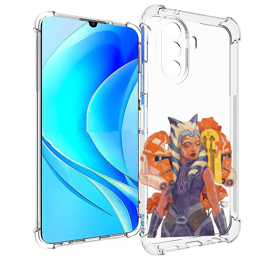 

Чехол MyPads тогрута-асока-тано для Huawei Nova Y70 / Nova Y70 Plus (MGA-LX9N), Прозрачный, Tocco