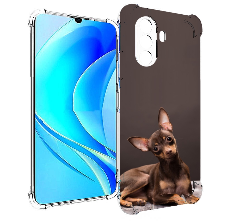 

Чехол MyPads тои терьер для Huawei Nova Y70 / Nova Y70 Plus (MGA-LX9N) / Huawei Enjoy 50, Прозрачный, Tocco