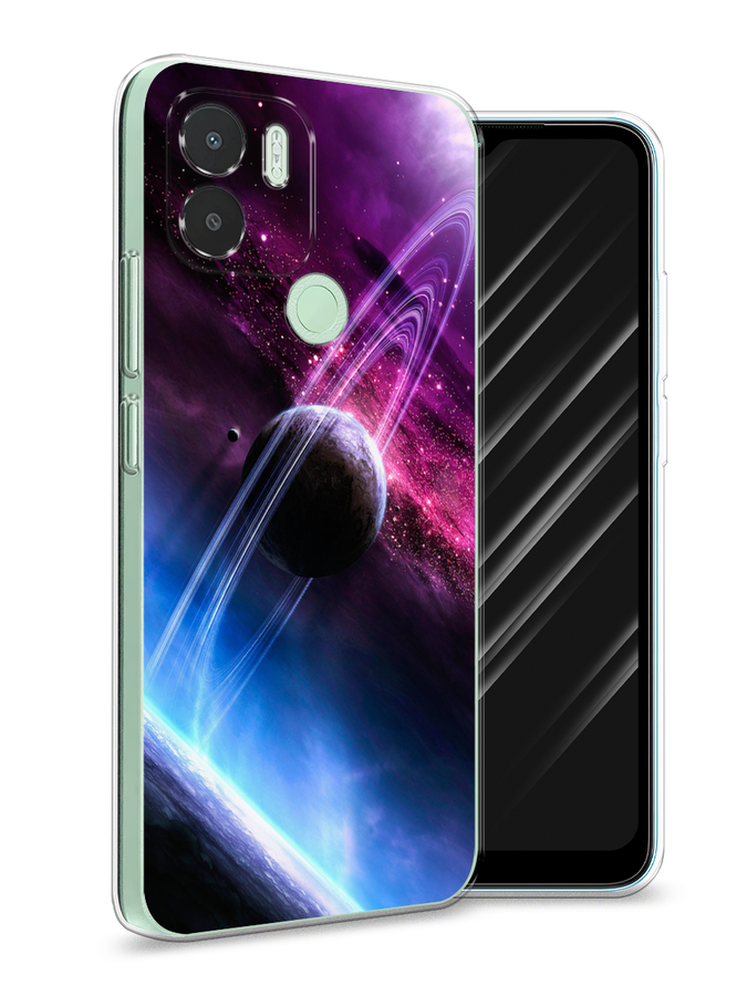 

Чехол Awog на Xiaomi Redmi A1+/A2+ "Космос 17", Черный;фиолетовый, 318550-4