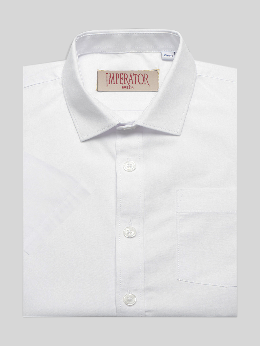 Рубашка детская Imperator PT2000-К, цвет белый, размер 146