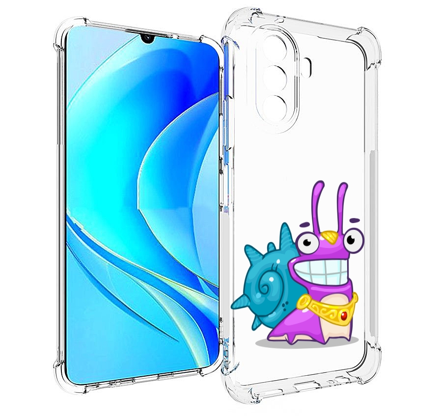 

Чехол MyPads улитка-принц для Huawei Nova Y70 / Nova Y70 Plus (MGA-LX9N) / Huawei Enjoy 50, Прозрачный, Tocco