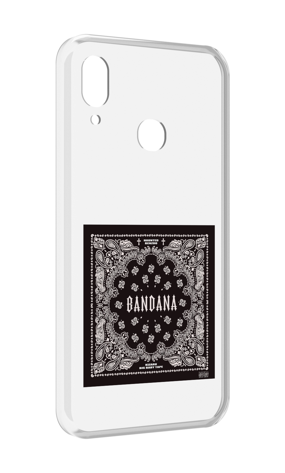 

Чехол MyPads Bandana I Big Baby Tape для BQ BQ-6040L Magic, Прозрачный, Tocco