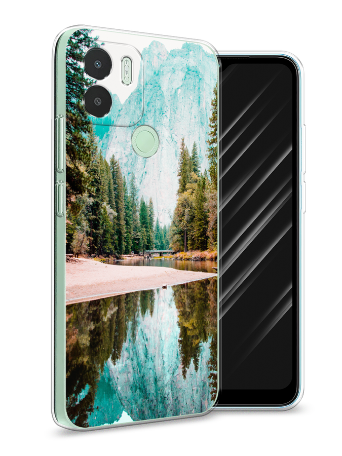 

Чехол Awog на Xiaomi Redmi A1+/A2+ "Горы 11", Зеленый;голубой, 318550-4