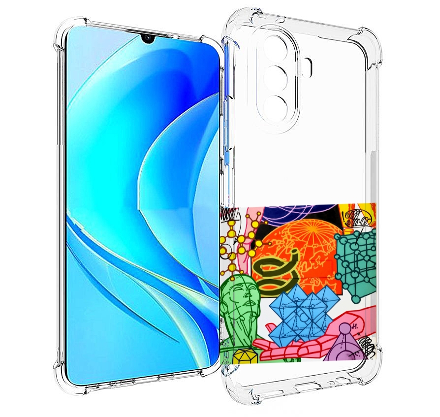 

Чехол MyPads физика-химия для Huawei Nova Y70 / Nova Y70 Plus (MGA-LX9N) / Huawei Enjoy 50, Прозрачный, Tocco