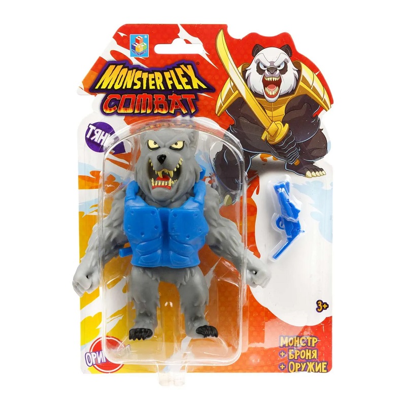 Игрушка 1TOY Monster Flex COMBAT Оборотень 1toy