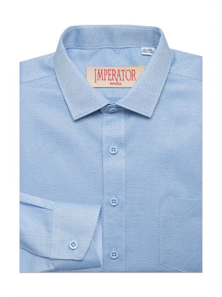 

Рубашка детская Imperator Valencia 1, цвет голубой, размер 146, Valencia 1