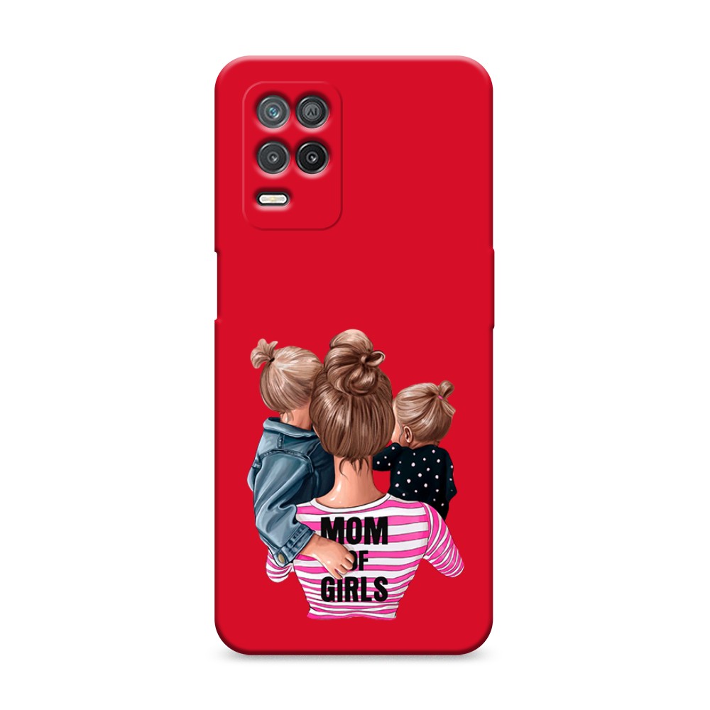 

Чехол Awog на Realme 8 5G/Narzo 30 5G "Mom of Girls", Разноцветный, 257053-1