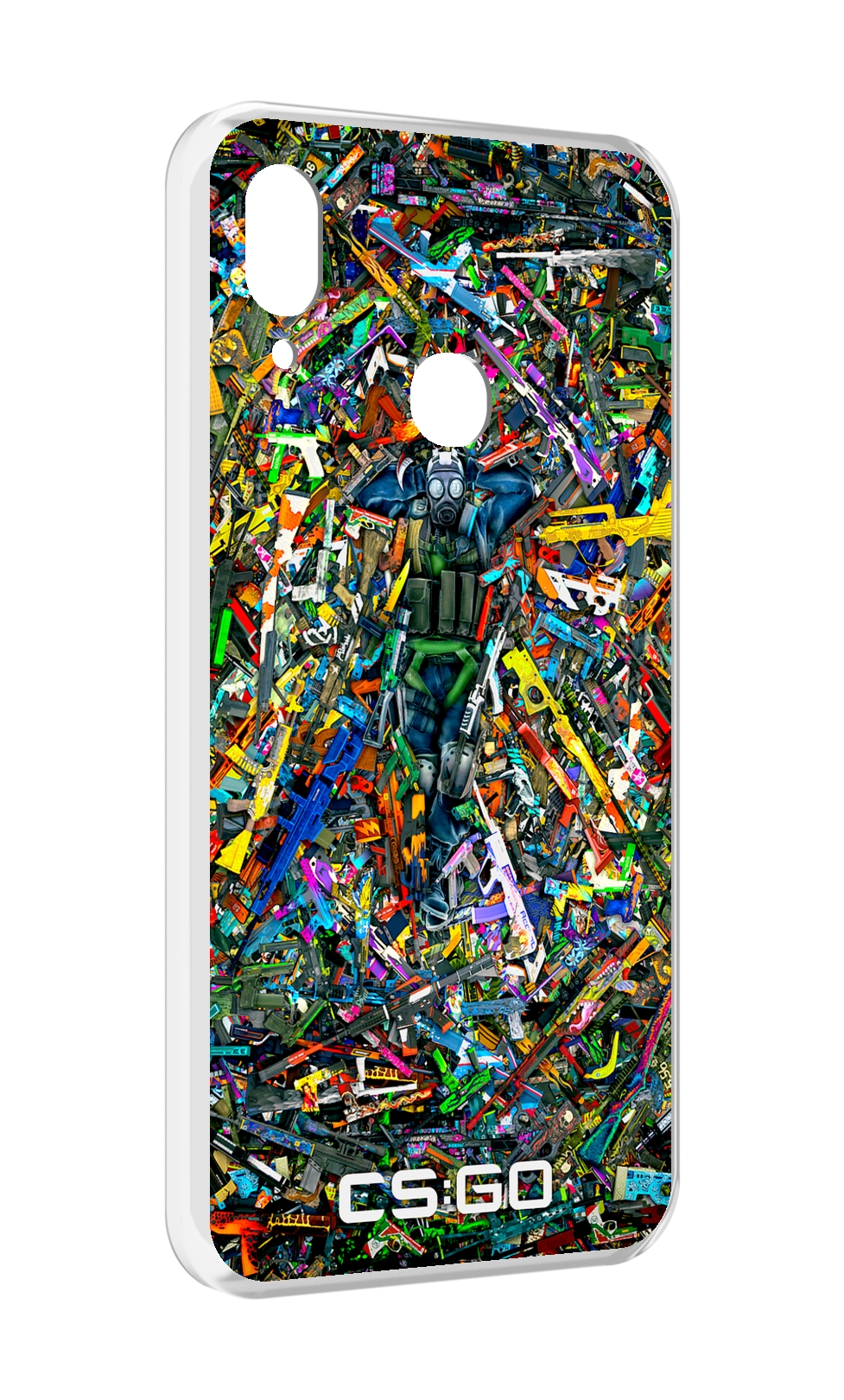 

Чехол MyPads CS GO guns skins мужской для BQ BQ-6040L Magic, Прозрачный, Tocco