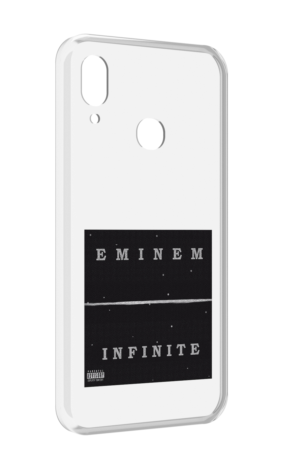 Чехол MyPads Eminem INFINITE для BQ BQ-6040L Magic, Прозрачный, Tocco