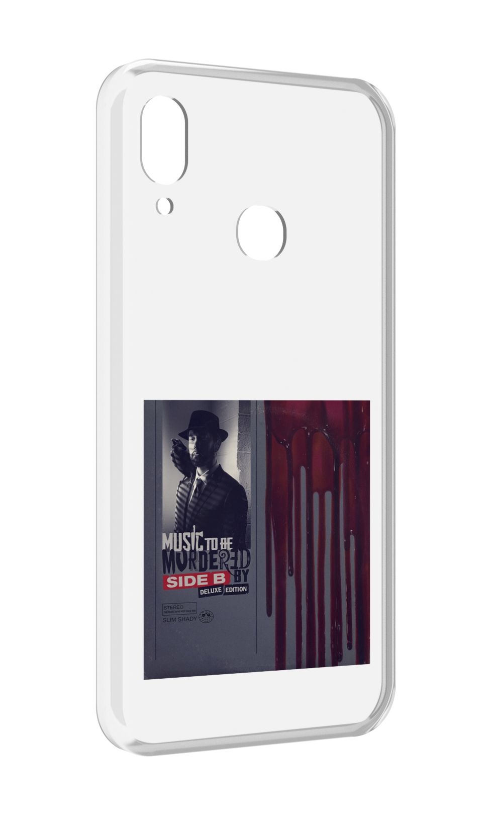 

Чехол MyPads Eminem MUSIC TO BE MURDERED BY для BQ BQ-6040L Magic, Прозрачный, Tocco