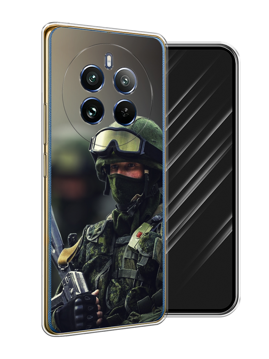 

Чехол Awog на Realme 12 Pro/Realme 12 Pro Plus "Солдат", Зеленый;серый, 2516250-1