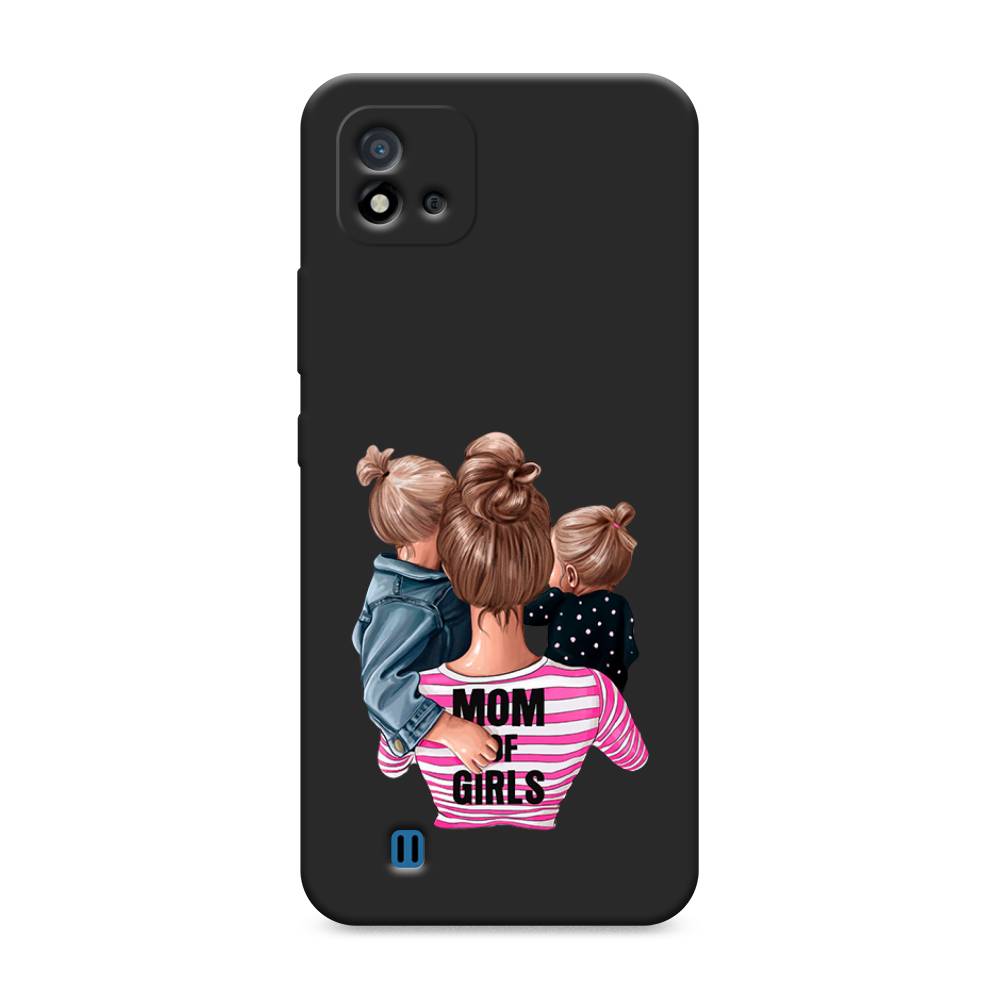 

Чехол Awog на Realme C11 (2021) "Mom of Girls", Разноцветный, 257552-1