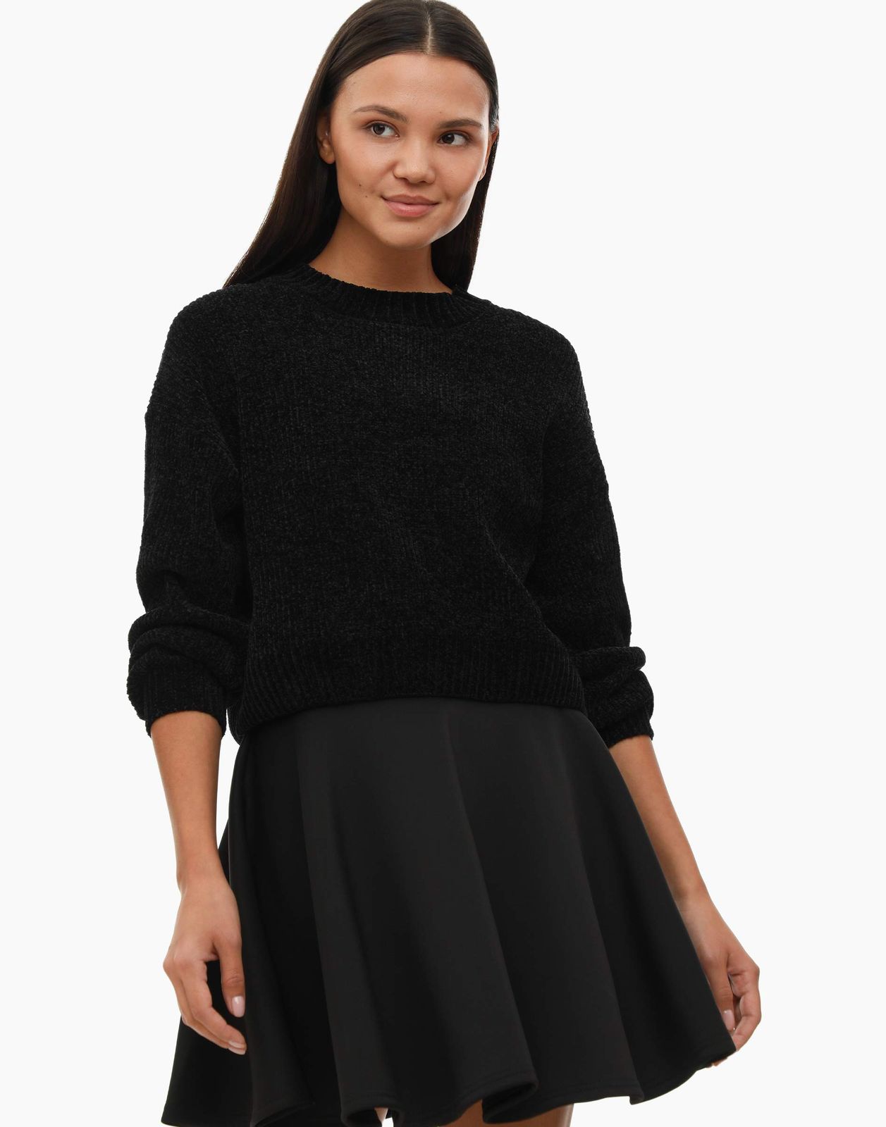 

Юбка женская Gloria Jeans GSU001171 черный XXS/158, GSU001171