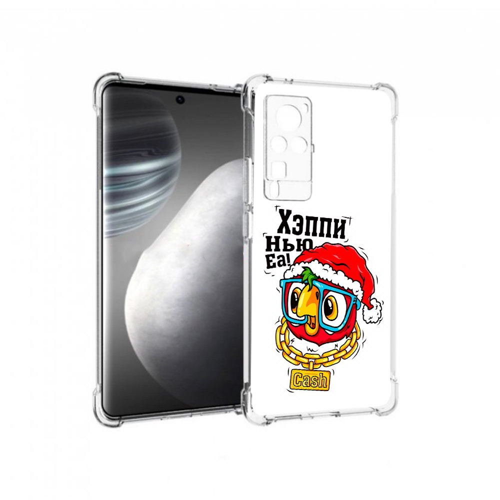 

Чехол MyPads Tocco для Vivo X60 pro Хэппи нью еа (PT226972.385.196), Прозрачный, Tocco