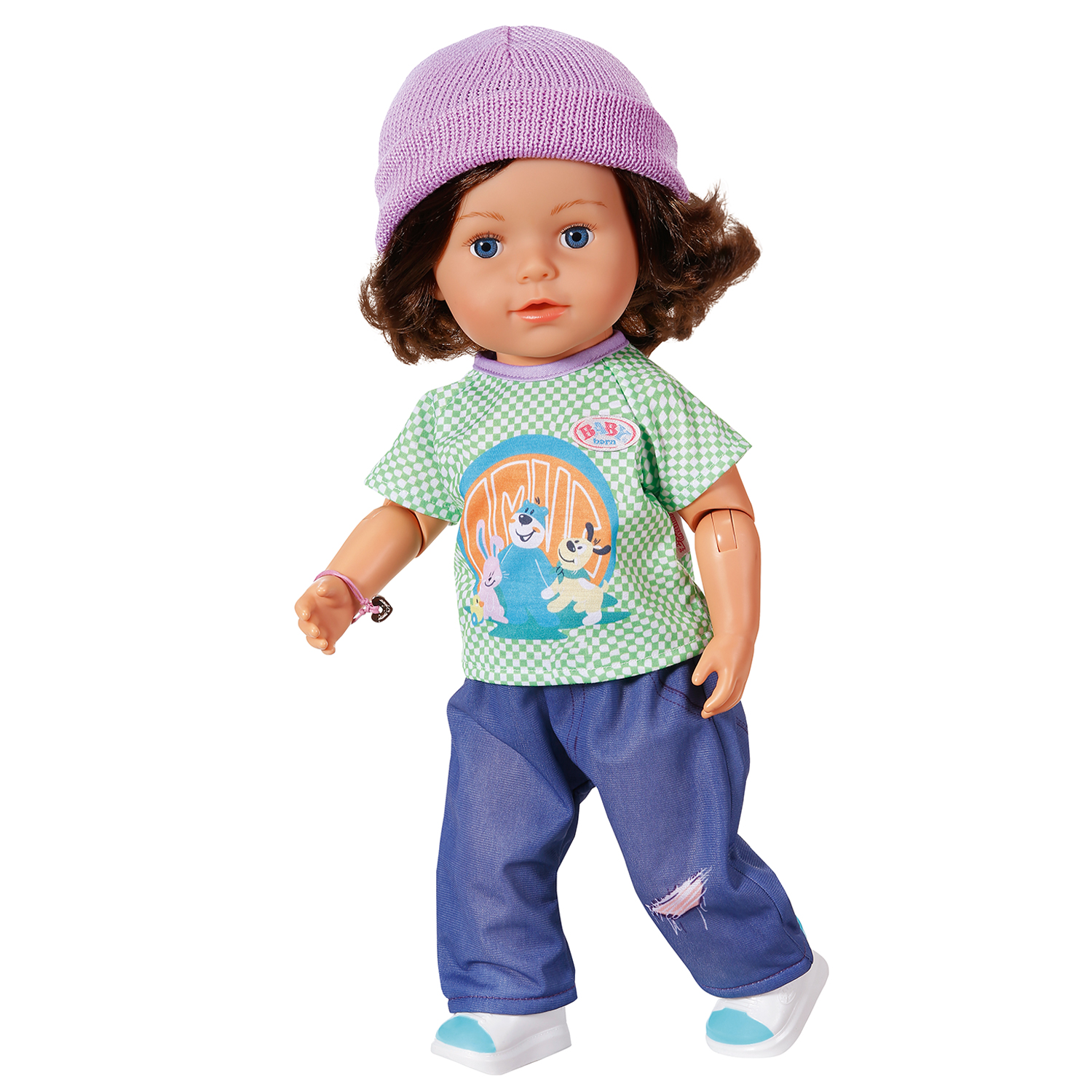 Интерактивная кукла Zapf Creation Братик 43 см, аксессуары 2 0 BABY born