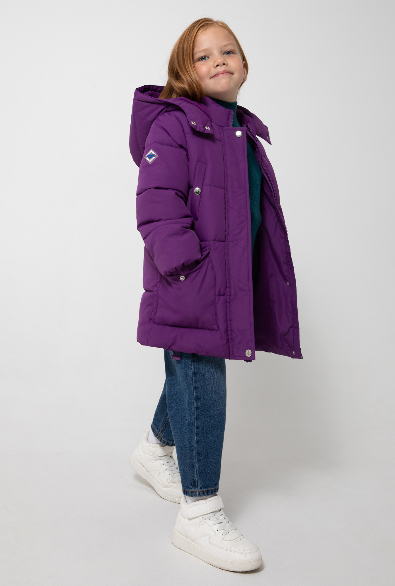 фото Куртка детская acoola 20220650008 цв. фиолетовый р. 104