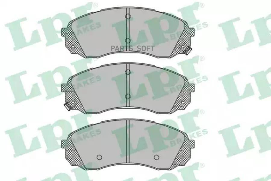 

Тормозные колодки Lpr дисковые 05P1451
