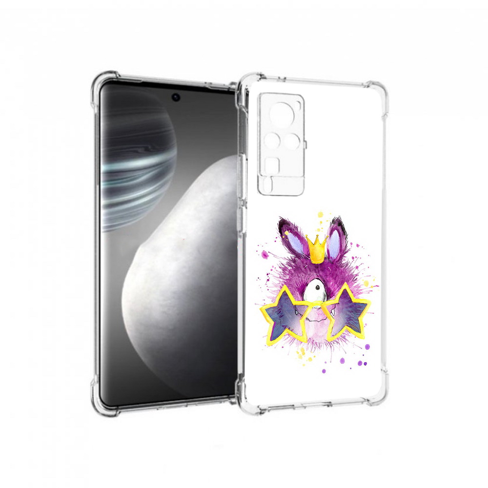 

Чехол MyPads Tocco для Vivo X60 pro Шуршуля (PT226972.385.202), Прозрачный, Tocco