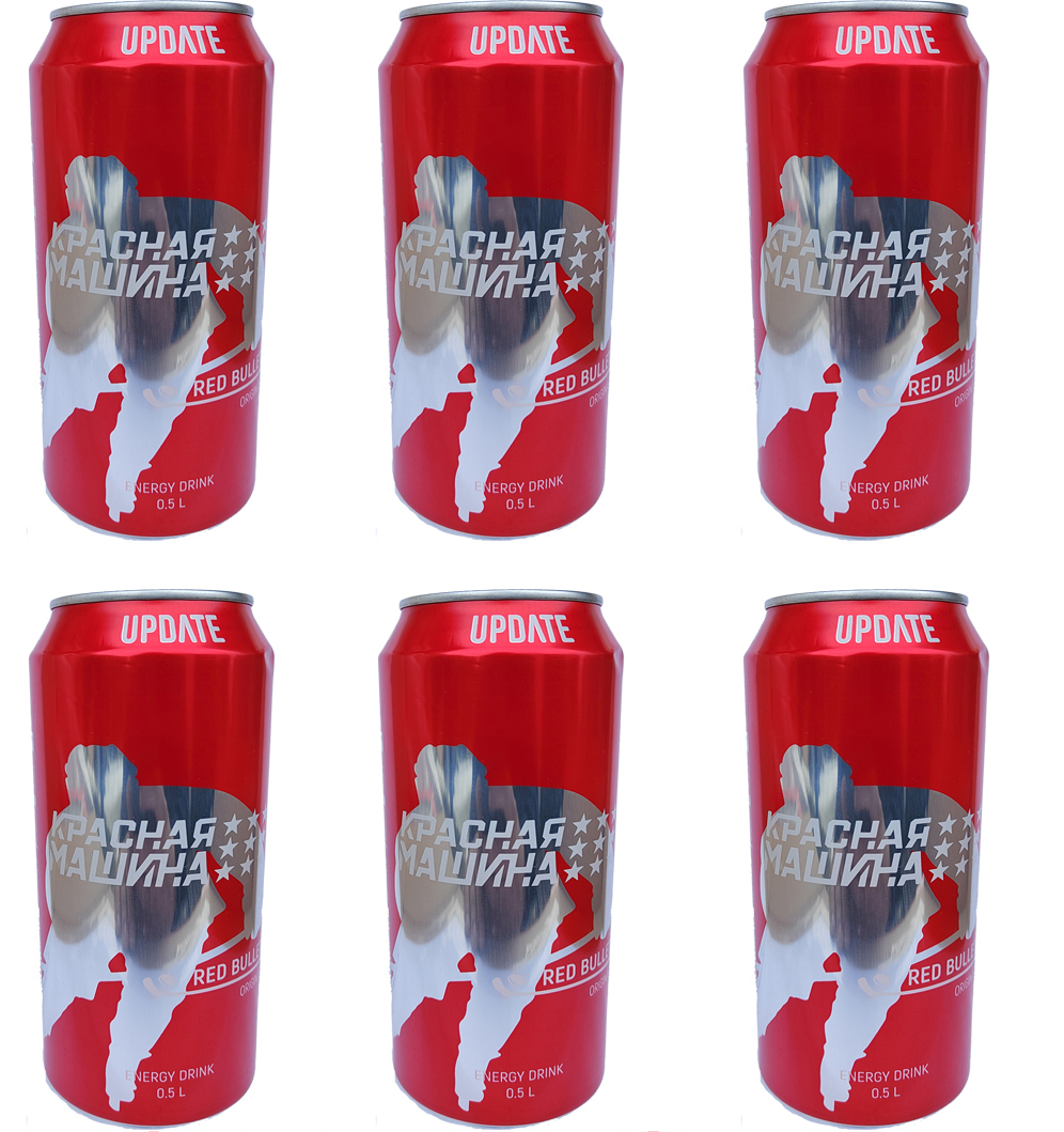 

Энергетический напиток Красная Машина RED BULLET 0,5л*6шт, RED BULLET