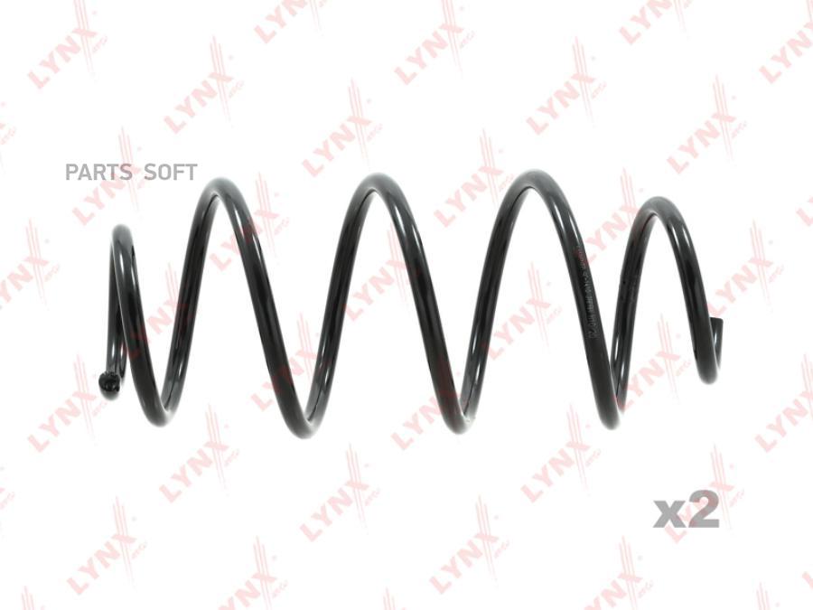 

LYNXAUTO Пружина подвески передняя перед прав/лев |