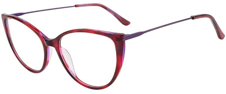

Оправа для очков женская Glone WD2187 C1, wine pattern, WD2187 C1