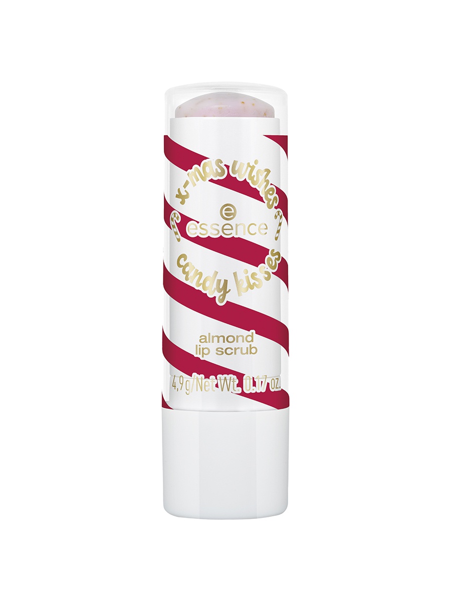 

Миндальный скраб essence Х-mas wishes candy kisses для губ, 4,9 г