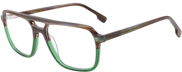 

Оправа для очков женская Glone WD3133 C1, brown brushed/green crystal, WD3133 C1