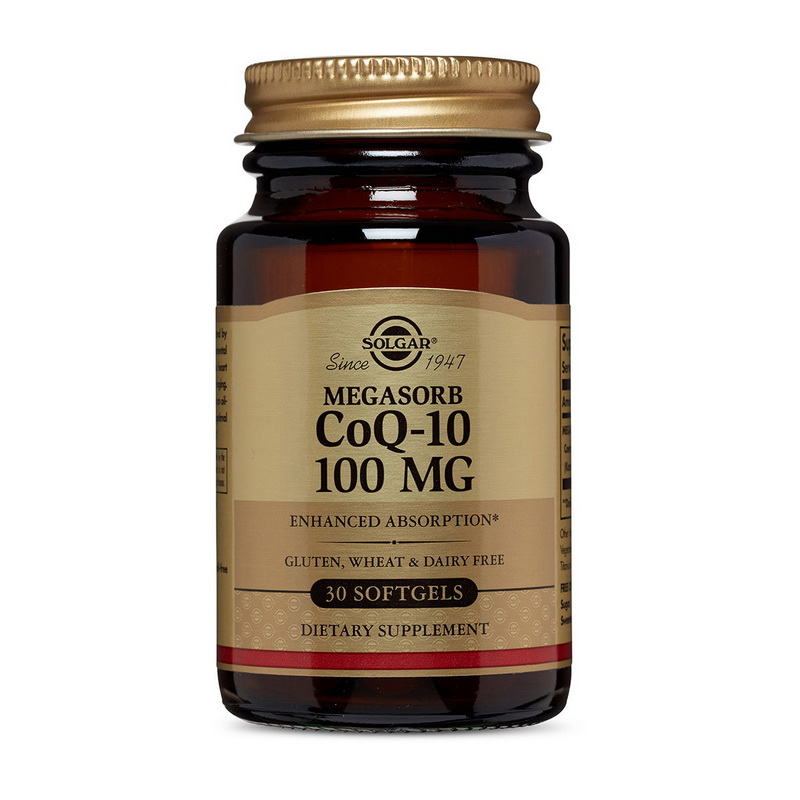 Купить Коэнзим Q-10 Solgar капсулы 100 мг 30 шт.