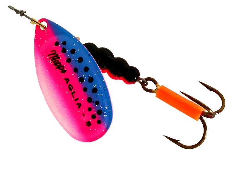 

Блесна Mepps Aglia Rainbow №4 RBT, Разноцветный, Aglia Rainbow