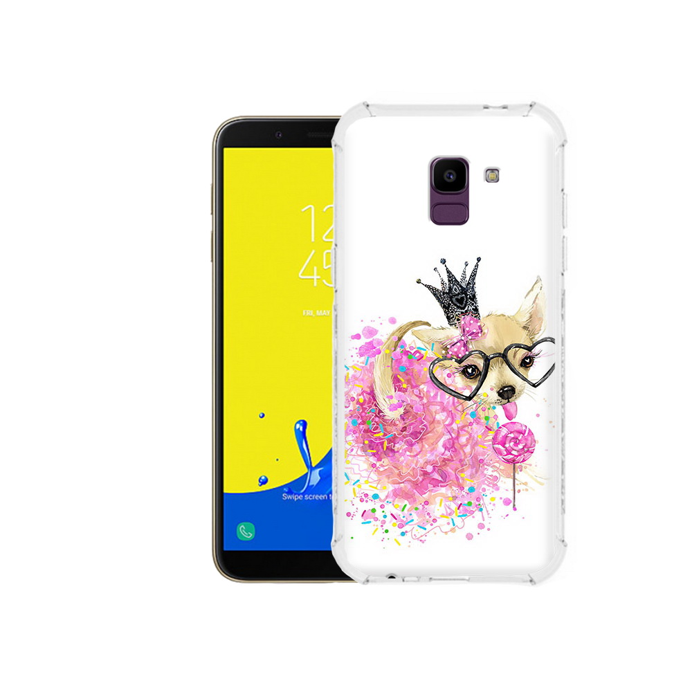 

Чехол MyPads Tocco для Samsung Galaxy J6 (2018) сладкая принцесса, Прозрачный, Tocco