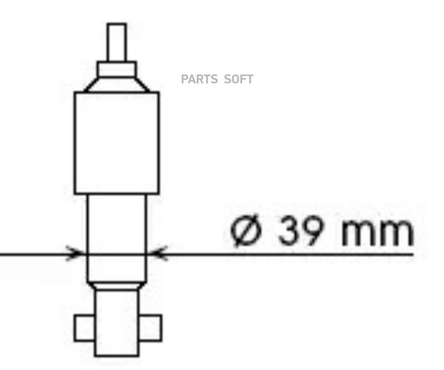 

Амортизатор KYB 443253