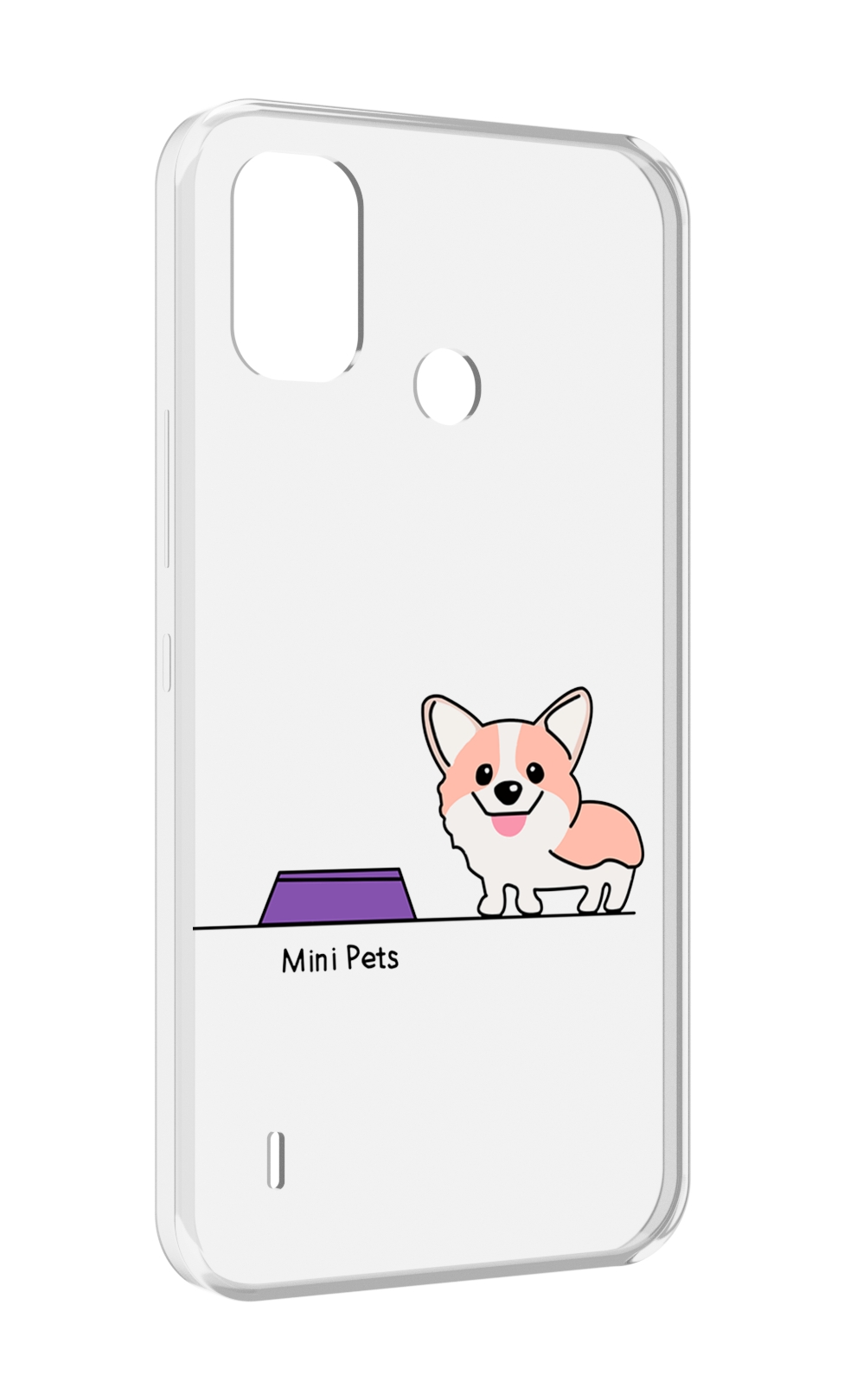 

Чехол MyPads мини-питомец детский для Itel A48, Прозрачный, Tocco