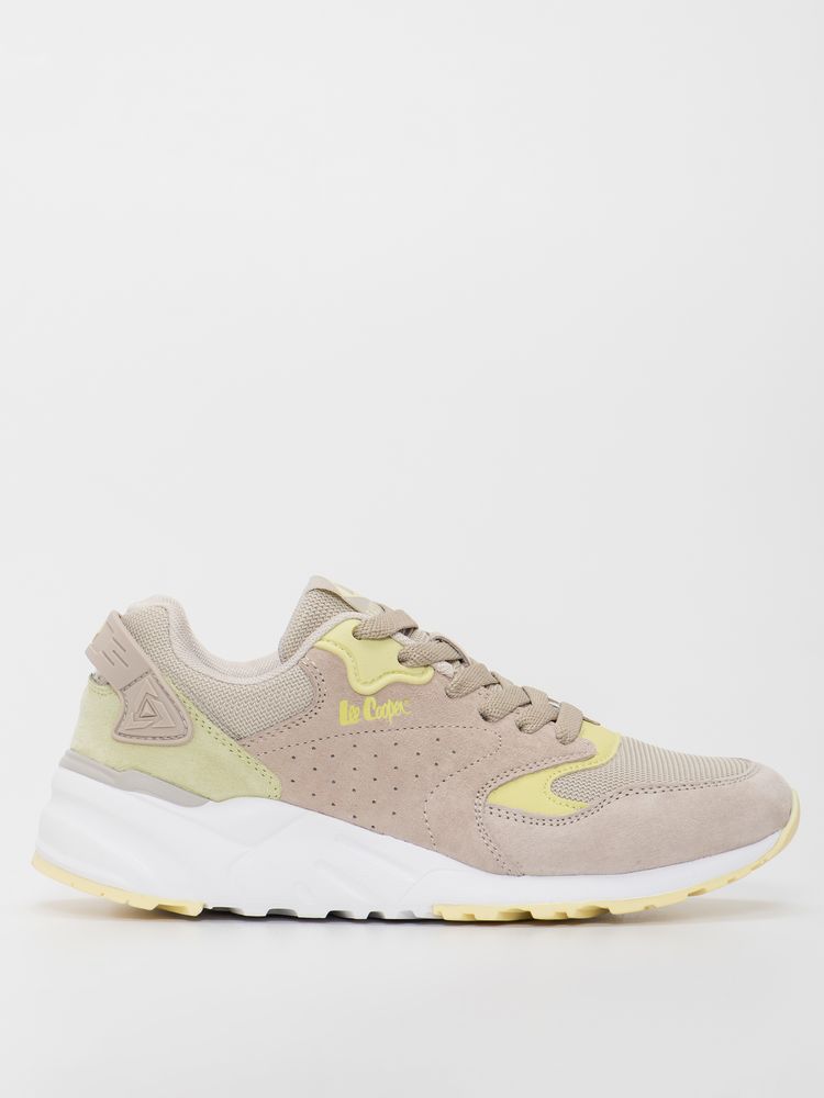 

Кроссовки женские Lee Cooper 24LC005W-SS/LGR бежевые 37 RU, Бежевый, 24LC005W-SS/LGR