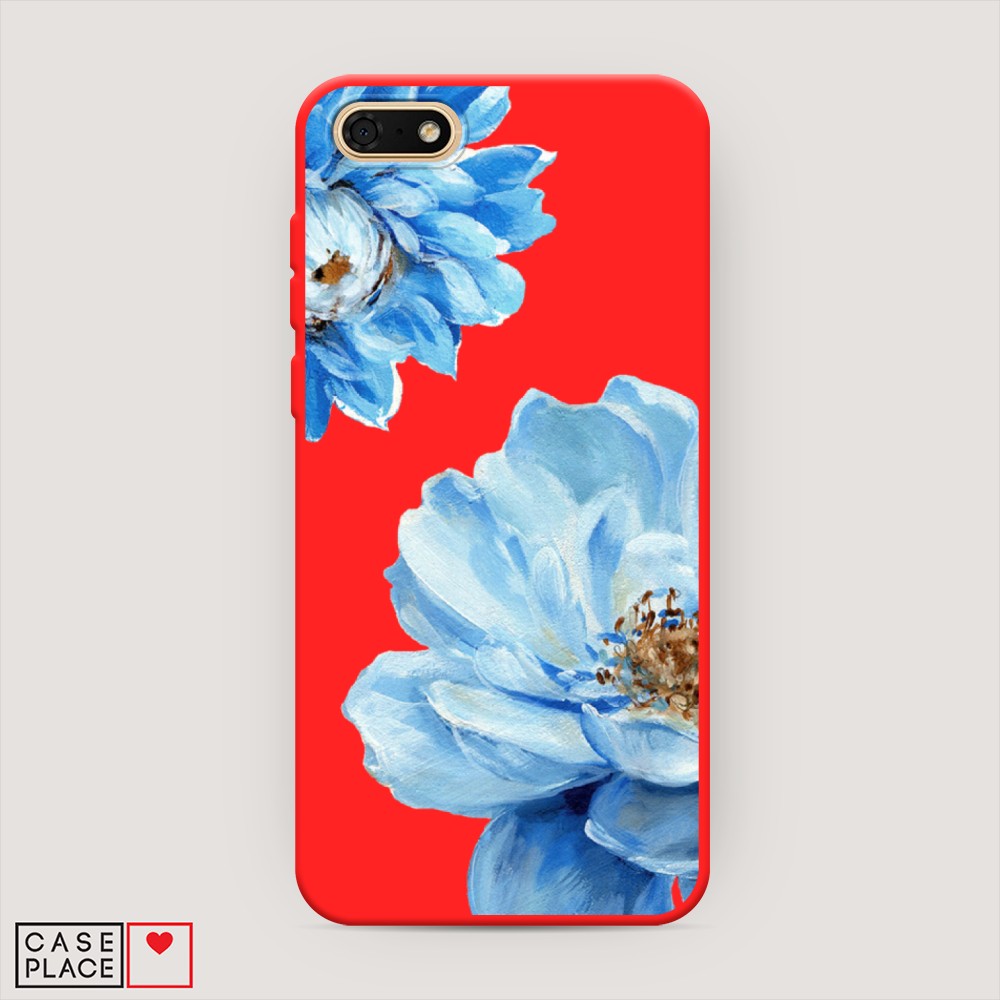 фото Матовый силиконовый чехол "звездочки графика белая" на honor 7x awog
