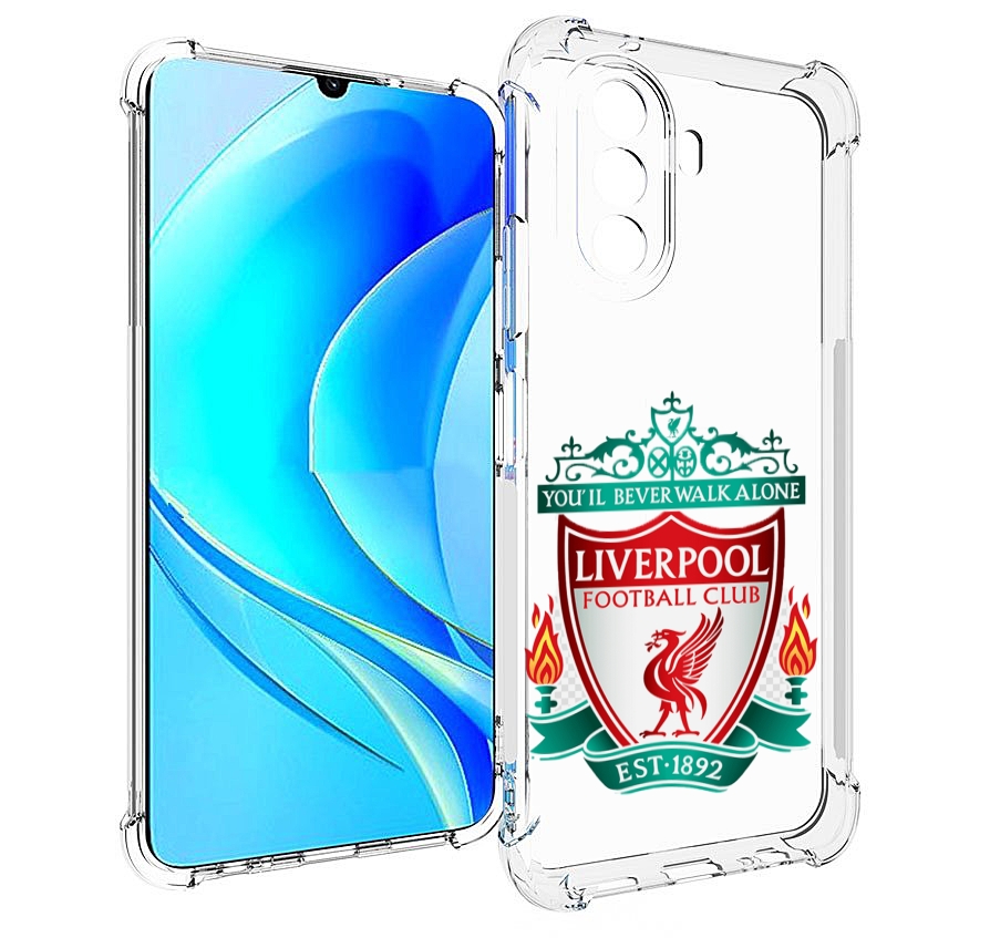 Чехол MyPads фк ливерпуль мужской для Huawei Nova Y70 / Nova Y70 Plus (MGA-LX9N)